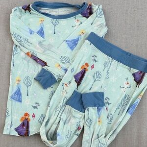 Disney Frozen Kids Pajama Set - Mint and Blue